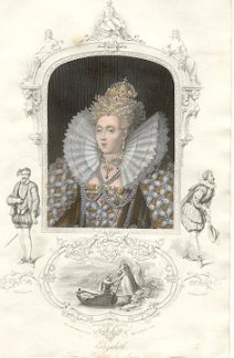 Portret van Elizabeth  I